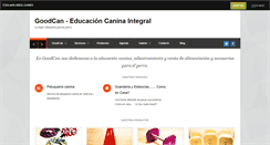Desktop Screenshot of goodcan.es
