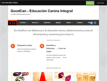 Tablet Screenshot of goodcan.es
